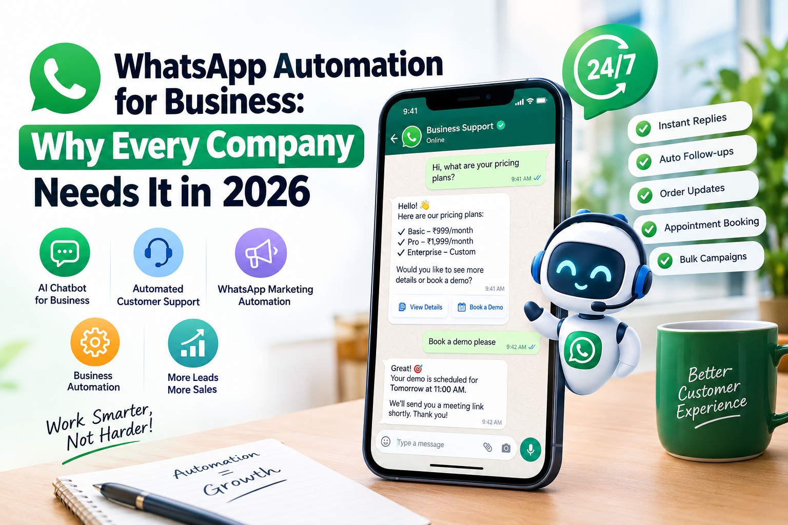 WhatsApp Automation for Business: Why Every Company Needs It in 2026